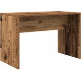  Toaletni stolić s LED-om izrađenim od starog drva Smeđa 86.5 x 35 x 136 cm | Shoptok.si