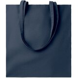  VREĆICE ZA KUPOVINU PAMUČNA 38X42CM-DUGE RUČKE MIDOCEANBRANDS MO9268-85 TAMNO PLAVA | shoptok.hr