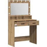  Toaletni stol s ladicama Umjetnički hrast 79 x 41 x 135 cm | shoptok.hr