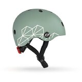 Kaciga Scoot&Ride Green Lines XXS | Shoptok.si