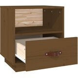 Noćni ormarić boja meda 40 x 34 x 45 cm od masivne borovine | shoptok.hr