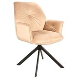  Stolica BOOGIE 2 - baršun - bež | shoptok.hr