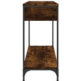  Konzolni stol boja hrasta 100 x 34 5 x 75 cm konstruirano drvo | shoptok.hr