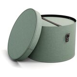 Bigso Box of Sweden Mentolno zelene kartonaste škatle s pokrovom za shranjevanje v kompletu 2 ks ø 37,5x25,5 cm Rut – | Shoptok.si