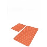 Mila Home Žametne kopalniške preproge v kompletu 2 ks v barvi terakote 60x100 cm – | Shoptok.si