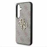 Guess PU 4G Metal Logo Zadní Kryt pro Samsung Galaxy S25+ Pink Ovitek za telefon Vijolična | Shoptok.si