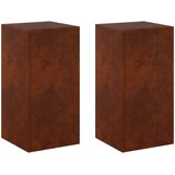  Stalak za biljke 2 pcs Rđa 30 x 30 x 60 cm Otporni čelik | shoptok.hr