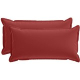  Presvlaka za jastuk 2 kom. HOUTEN Vinska crvena 40 x 80 cm | shoptok.hr