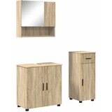  Set namještaja za kupaonicu 3 kom. Sonoma hrast 61 x 35 x 64 cm | shoptok.hr
