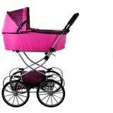  Kolica za lutke Alice Retro XL- roza | shoptok.hr