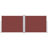 Uvlačiva bočna tenda 140 x 1000 cm smeđa | shoptok.hr