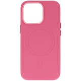 Onasi usnjen silikonski ovitek MagSafe za iPhone 14 Pro Max - pink Cene