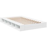 vidaXL Posteljni okvir be 135x190 cm inženirski les | Shoptok.si