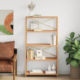 vidaXL Regal 5-nadstropni 80x30x146 cm trdna hrastovina Cene