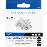 Vivanco SAT-/Universal-Antennenverteiler VIVANCO 44185 STS BV2-NJ 2-fach