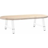  Noge za klub stolić A-oblika 2 kom Bijele 70 x (30-31) cm Čelik | shoptok.hr