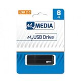 Mymedia USB flash 8GB drive 2.0 black ( UFMM69260/Z ) cene