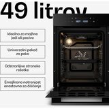 Klarstein Velaire ugradbena pećnica | 49 L | energetska klasa A | 2350 W | crna | 45 cm | shoptok.hr