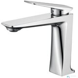 ELITE EDITION Kopalniška armatura BS1910 | Pipa s pritrditvijo na umivalnik ali pult — Krom — 15,5 cm | Shoptok.si