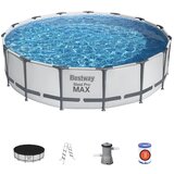 Bestway Okrugli bazen sa metalnim okvirom 457x107cm Steel Pro MAX Set | ePonuda.com