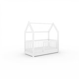 ADRK Otroka postelja hika Graja z vzmetnico 140x70 cm - BELA | Shoptok.si