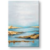  Slikana slika na platnu apstrakt 80x120 cm Cene