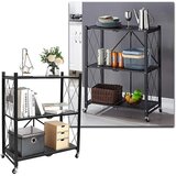 Smania MaxRack™ mobilni kovinski zložljivi regal za shranjevanje - 3 ravni | Shoptok.si