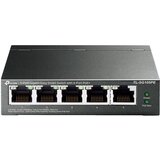 Tp-link 5-Port Gigabit Easy Smart Switch with 4-Port PoE+, metal case, desktop mount, PoE budget 65W, support 802.1q VLAN, QoS, Port Isolation, Loop Prevention, IGMP, PoE Extend mode, easy management | Eponuda.ba