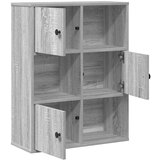 vidaXL Regal za knjige boja hrasta 60x24x76,5 cm konstruirano drvo | shoptok.hr