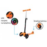 JAMARA romobil za djecu, 3 kotača, svjetla na kotačima, narančasti | shoptok.hr