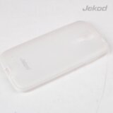 Jekod silikonski ovitek Samsung Galaxy S4 i9500 prozorno črn TPU/T prozoren z okvirjem + Zaščitna folija Cene