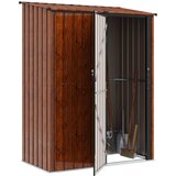  Vrtne šupe Smeđa 153,5 x 86 x 200 cm Metal | Eponuda.com