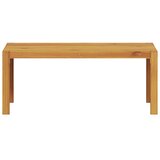  Klupa Prirodna nafta 110 x 30 x 45 cm Čvrsto teak drvo | shoptok.hr