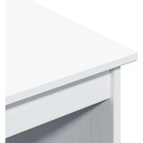  Stol Bijelo 112 x 50 x 75 cm Čvrsto borovo drvo - Bijelo | shoptok.hr