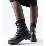 Gemre Black sock chunky boots Perticara | shoptok.hr