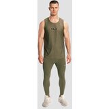 GymBeam Muške helanke Combat Olive Grey | ePonuda.com