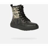 Geox Black Girls Ankle Boots Phaolae Girl - Girls | Shoptok.si