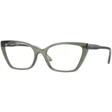 VOGUE Eyewear VO5519 3086 L (54) Zelena/Kristalna