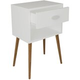 MID.YOU nočna Omarica Singol Xl, Bela | Shoptok.si