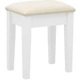  Toaletni stolić sa stolcem bijeli 65x36x128 cm paulovnija i MDF | shoptok.hr