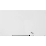 Nobo Tabla diamond steklena, 126x71cm, briljantno bela, magnetna N-1905177 | Shoptok.si