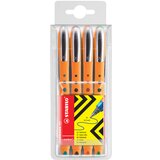 Stabilo roler worker medium, etui za 4 št, (21655695) | Shoptok.si