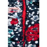 Fenzy Plus Size Enodelne Kopalke S Potiskom, Temno Modre | Shoptok.si