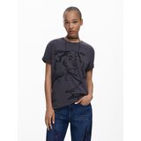 Desigual Majica rjava / črna | Shoptok.si