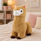  Plišana igračka Alpaka Lama Plišana igračka Mekano krzno Krem 28 cm | shoptok.hr