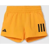 Adidas Otroške kratke hlače oranžna barva