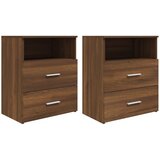 vidaXL Noćni ormarići 2 kom boja smeđeg hrasta 50 x 32 x 60 cm Cijene