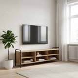 TV ormar 140 x 39,5 x 50 cm Hrast artisan Konstruirano drvo Slike