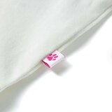  Dječja majica prljavo bijela boja 116 | shoptok.hr