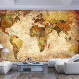  Samoljepljiva foto tapeta - Old World Map 441x315 Cijene